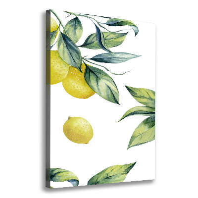 Tableau imprimé sur toile Citrons