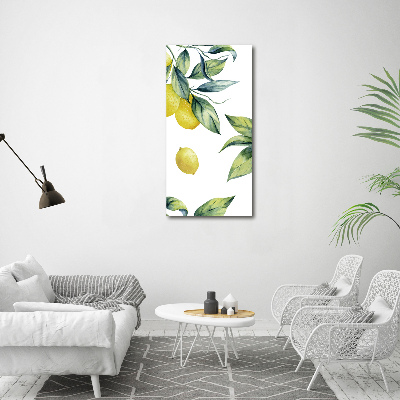 Tableau imprimé sur toile Citrons