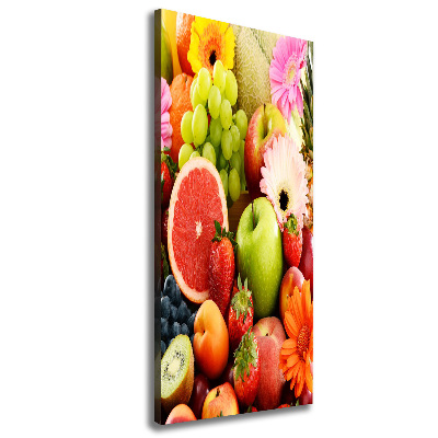 Tableau mural sur toile Fruits et fleurs