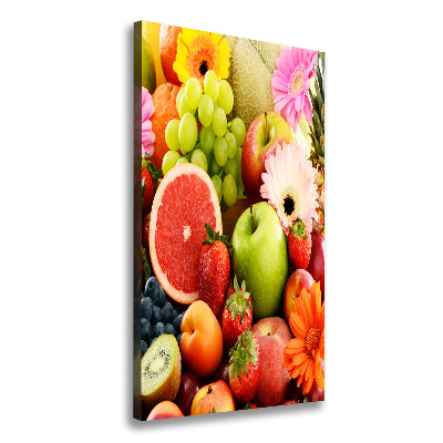 Tableau mural sur toile Fruits et fleurs