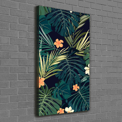 Tableau imprimé sur toile Les fleurs hawaïennes