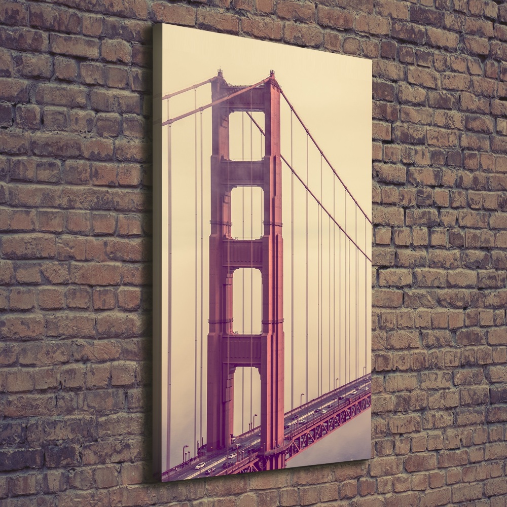 Tableau imprimé sur toile Pont de San Francisco