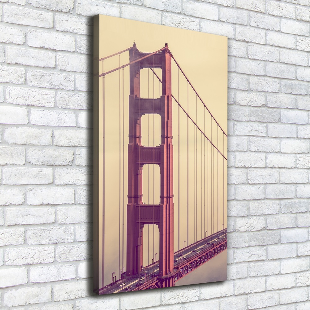 Tableau imprimé sur toile Pont de San Francisco