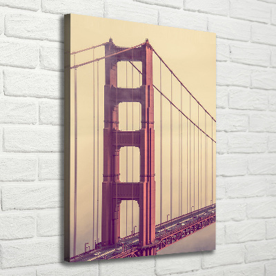 Tableau imprimé sur toile Pont de San Francisco