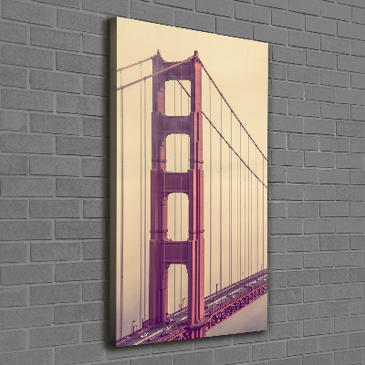 Tableau imprimé sur toile Pont de San Francisco