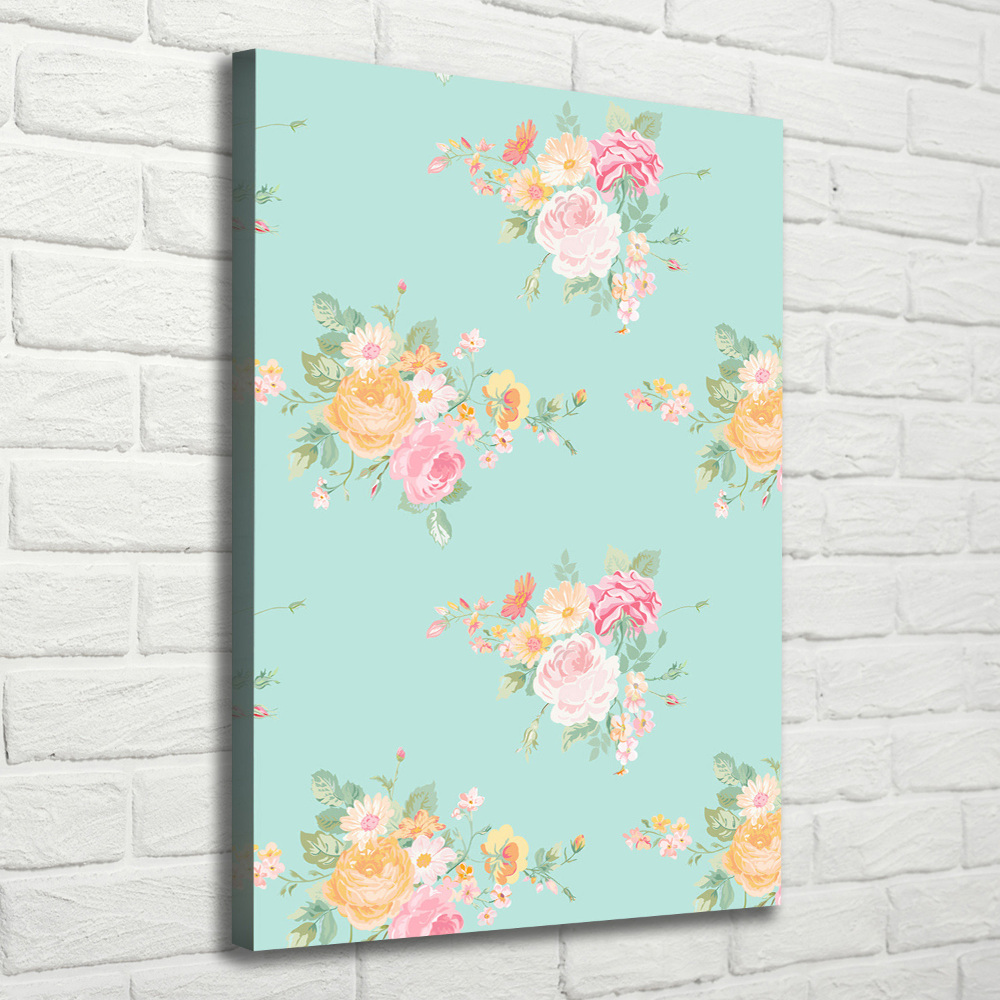 Tableau imprimé sur toile Fleurs