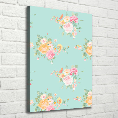 Tableau imprimé sur toile Fleurs