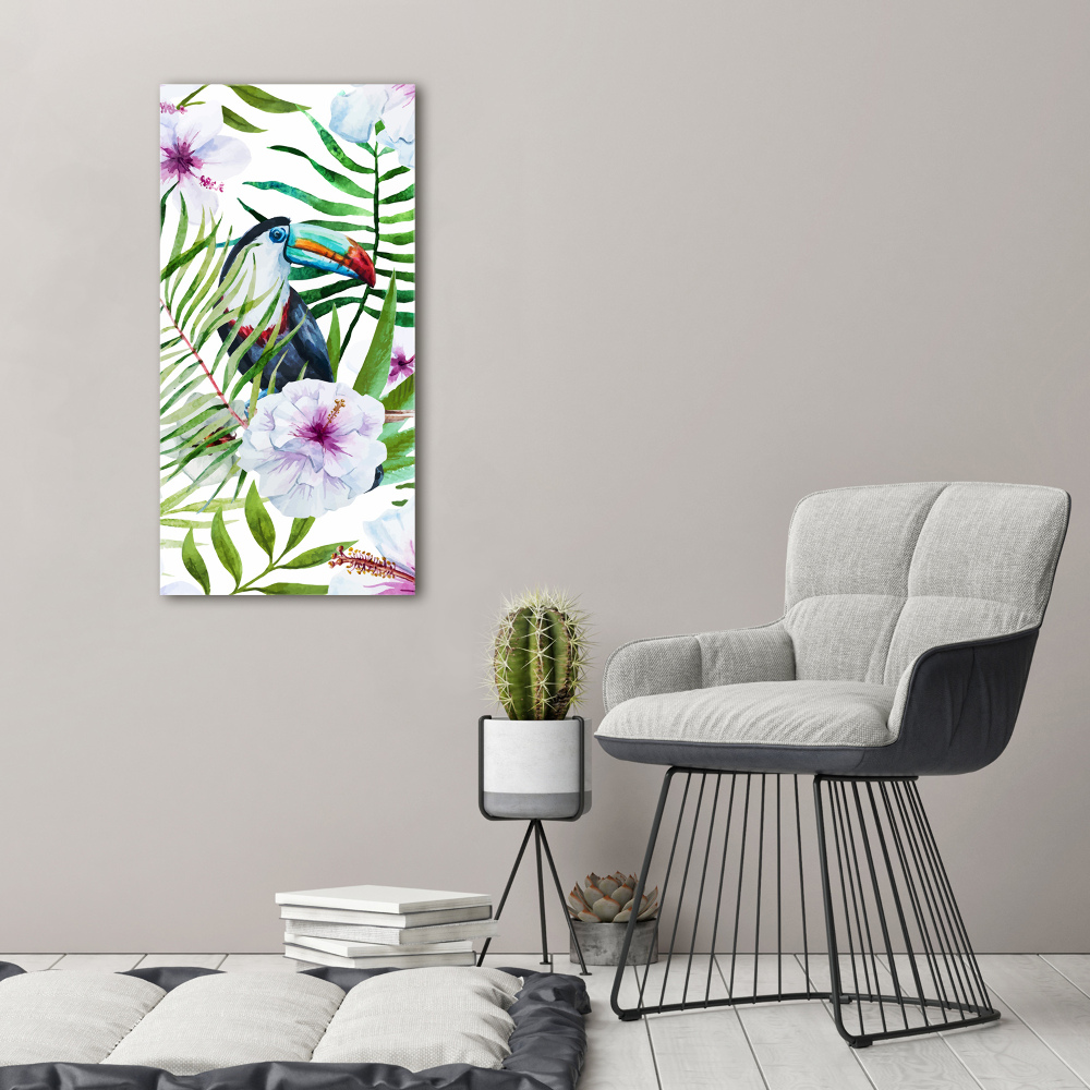 Tableau photo sur toile Motif hawaiien