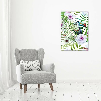 Tableau photo sur toile Motif hawaiien