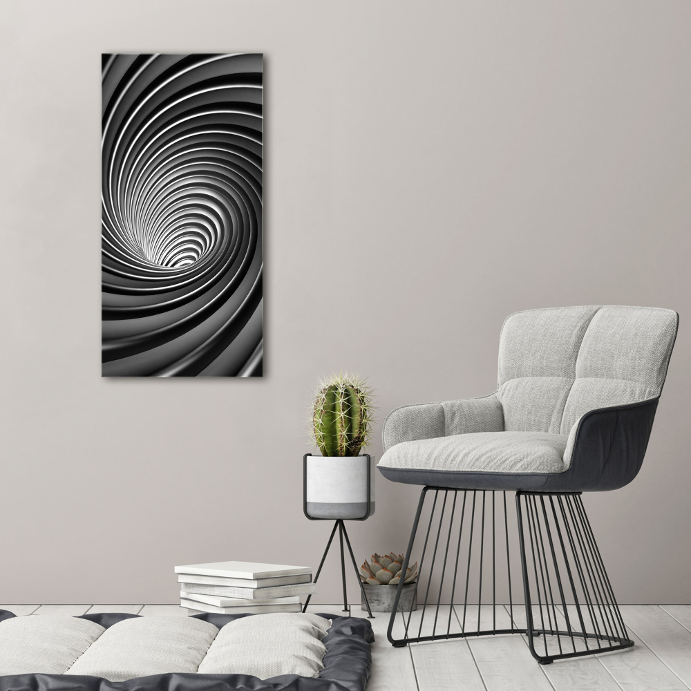 Tableau sur toile Vortex abstrait