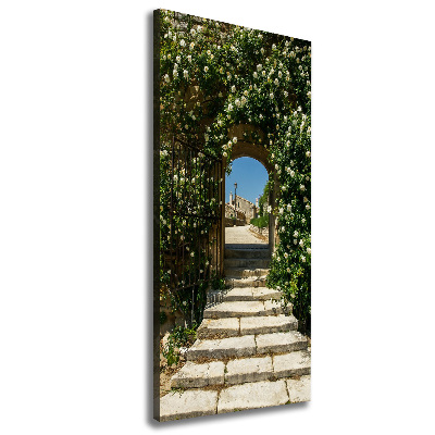 Tableau photo sur toile Arche florale