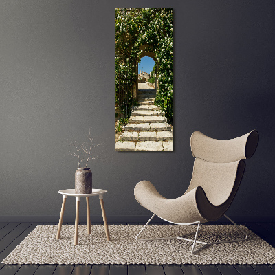 Tableau photo sur toile Arche florale