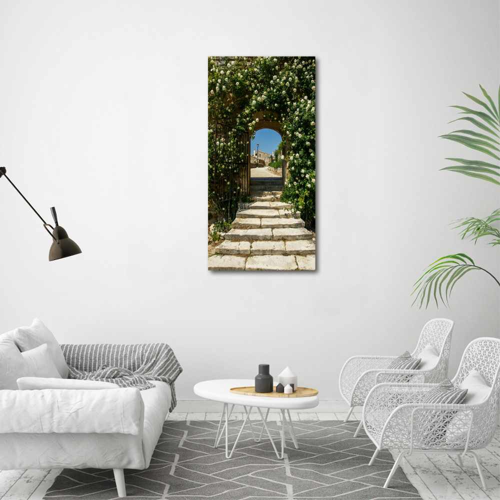 Tableau photo sur toile Arche florale