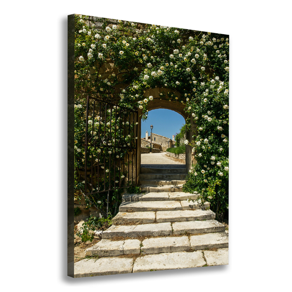 Tableau photo sur toile Arche florale