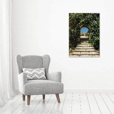 Tableau photo sur toile Arche florale