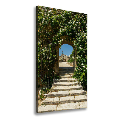 Tableau photo sur toile Arche florale