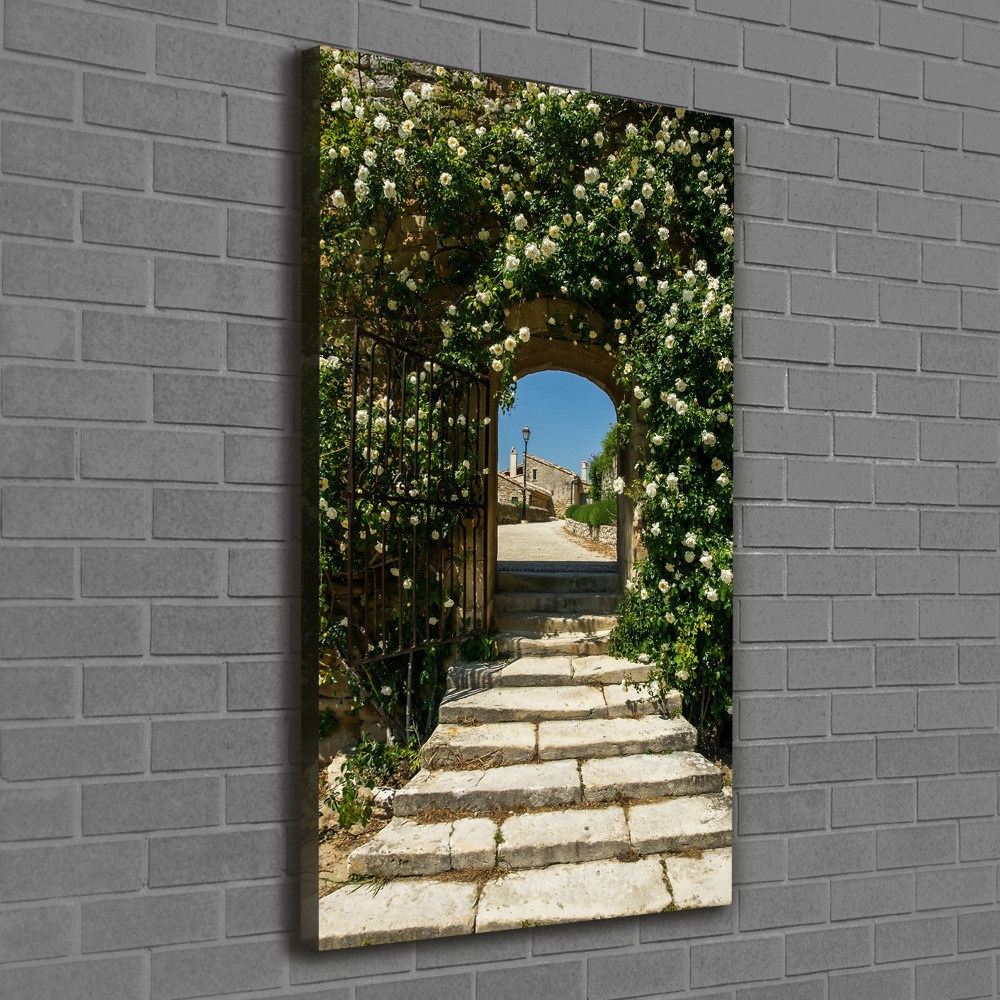 Tableau photo sur toile Arche florale