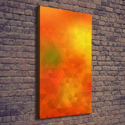 Tableau mural sur toile Triangles abstraits