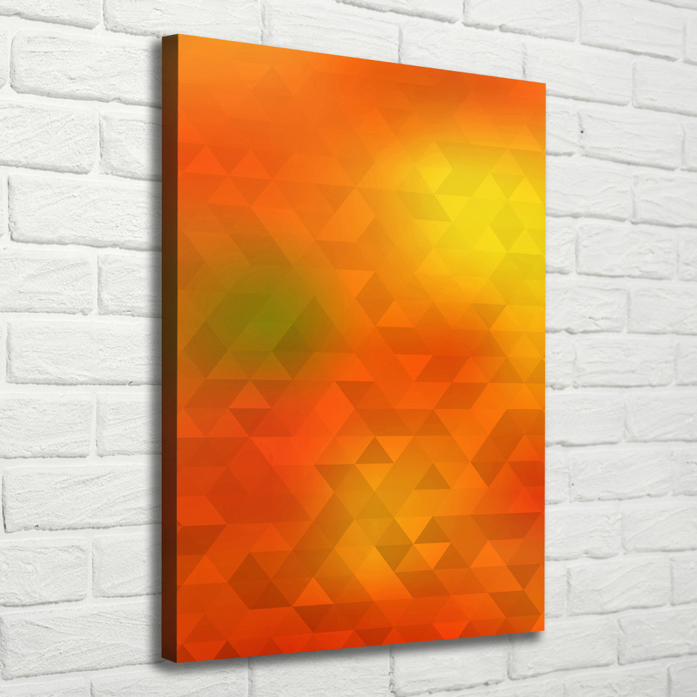 Tableau mural sur toile Triangles abstraits