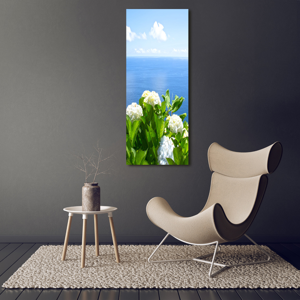 Tableau sur toile Hortensia de mer