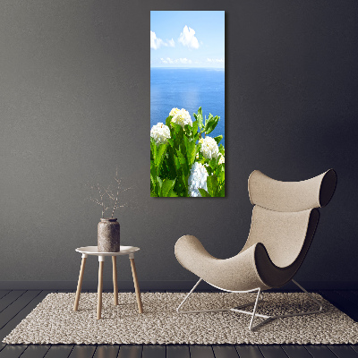 Tableau sur toile Hortensia de mer