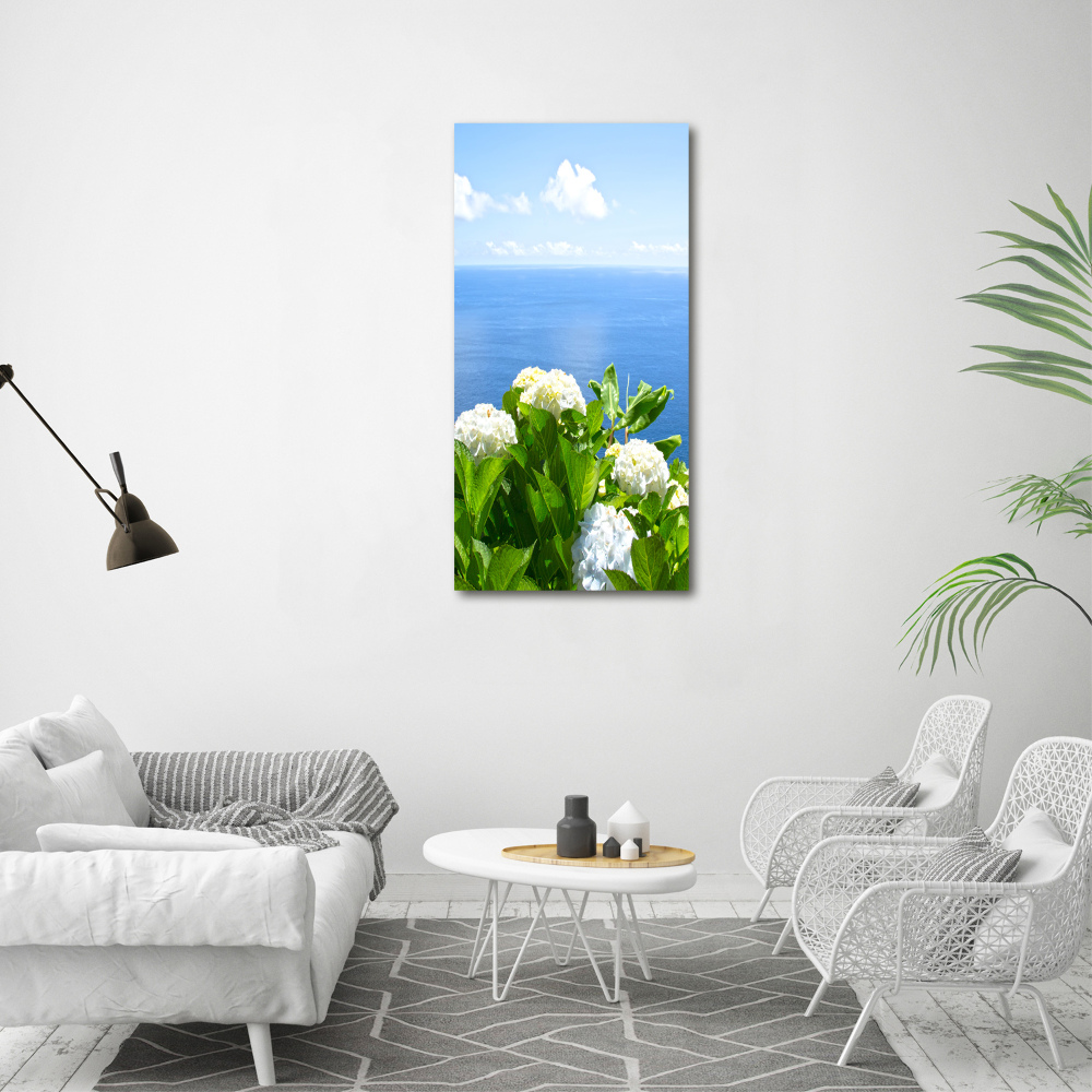 Tableau sur toile Hortensia de mer