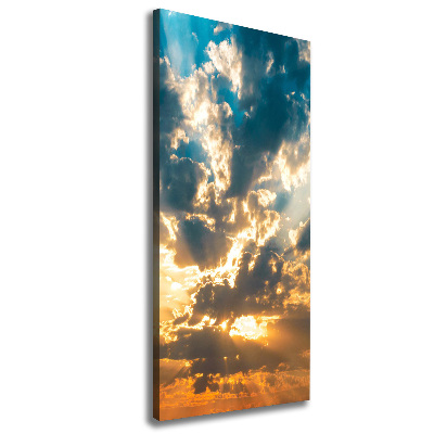 Tableau photo sur toile Nuages dans le ciel