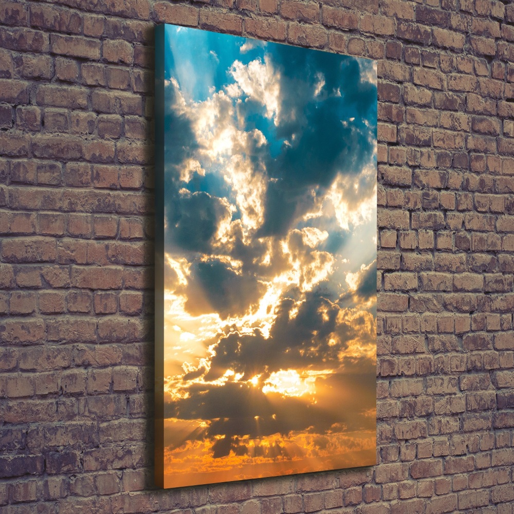 Tableau photo sur toile Nuages dans le ciel