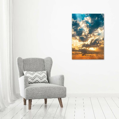 Tableau photo sur toile Nuages dans le ciel