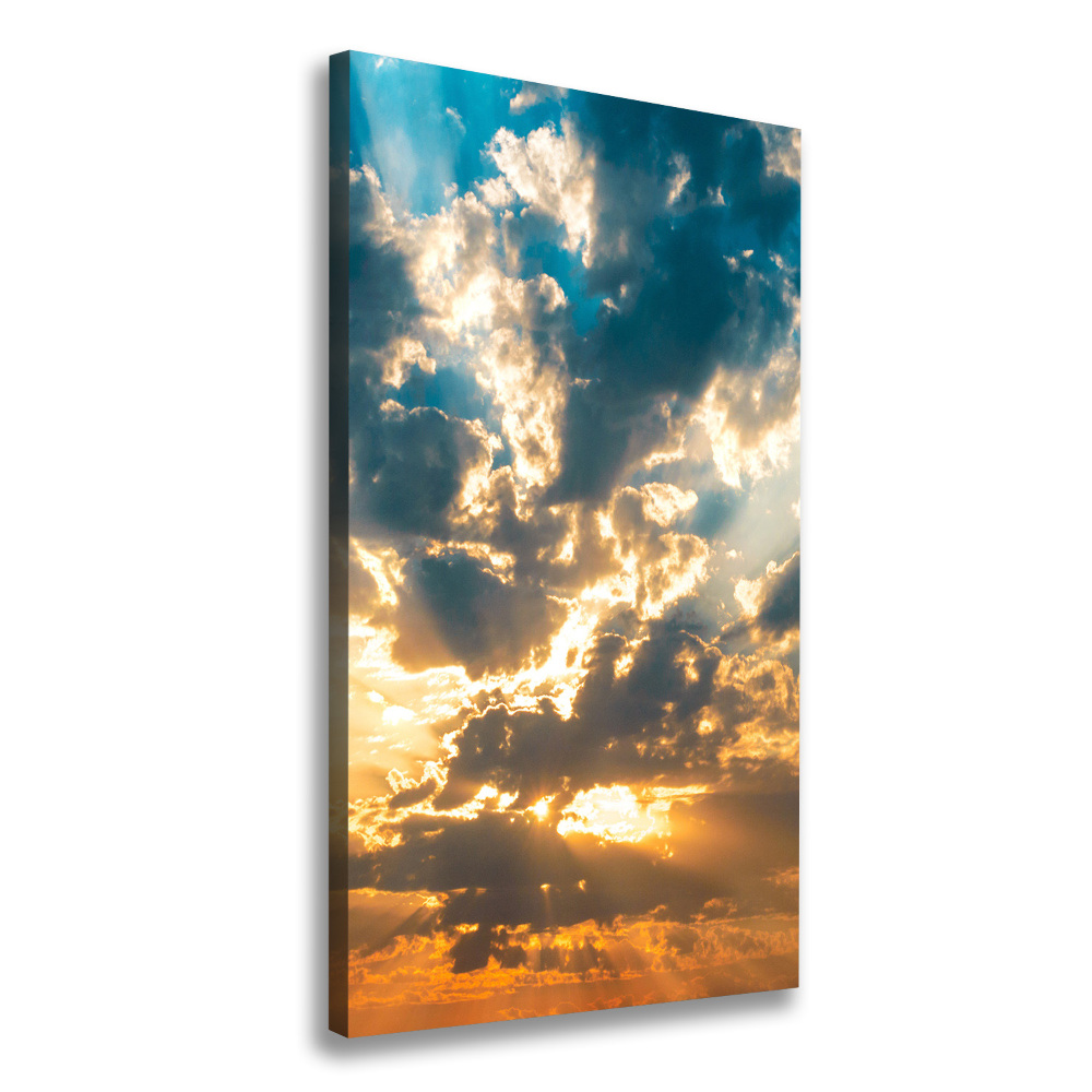 Tableau photo sur toile Nuages dans le ciel