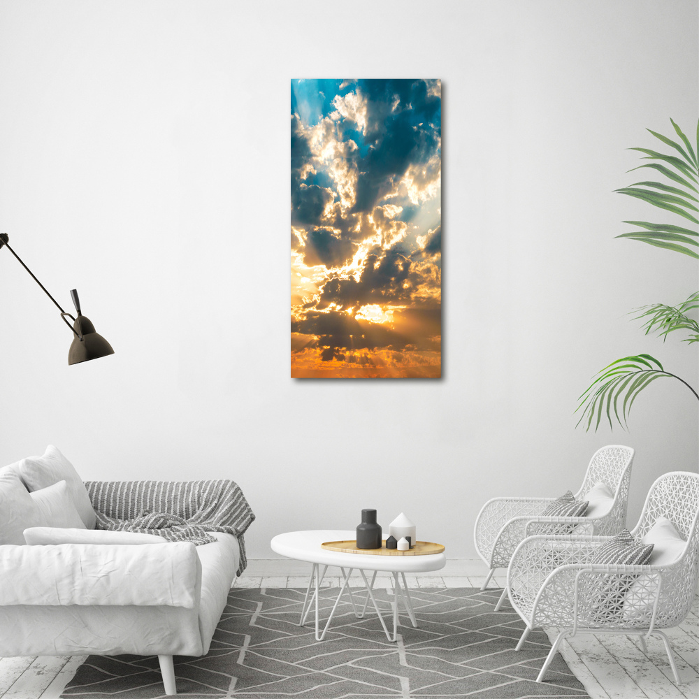 Tableau photo sur toile Nuages dans le ciel