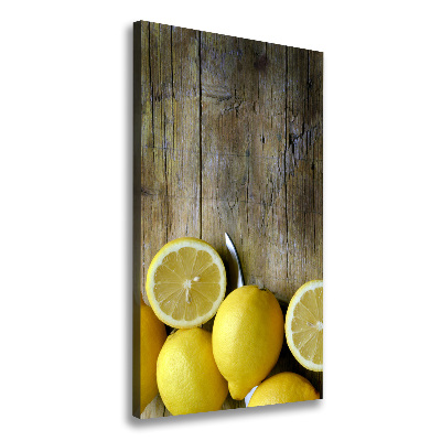 Tableau sur toile Citrons