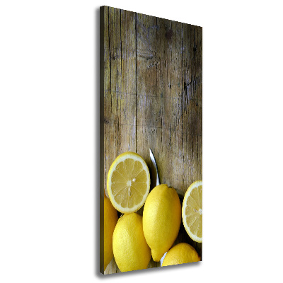 Tableau sur toile Citrons