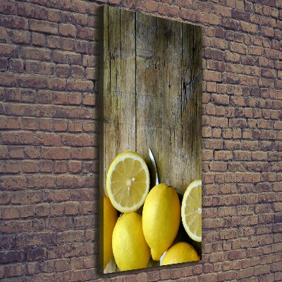 Tableau sur toile Citrons