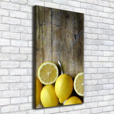 Tableau sur toile Citrons