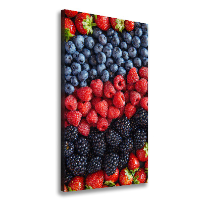 Tableau imprimé sur toile Fruits des bois