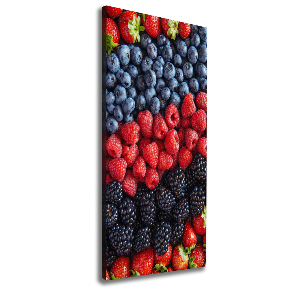 Tableau imprimé sur toile Fruits des bois