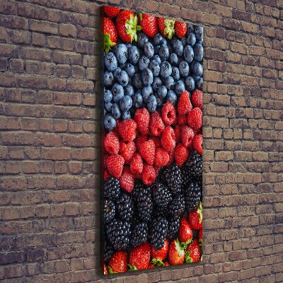 Tableau imprimé sur toile Fruits des bois