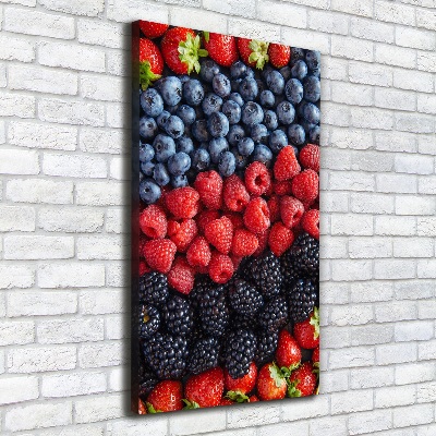 Tableau imprimé sur toile Fruits des bois