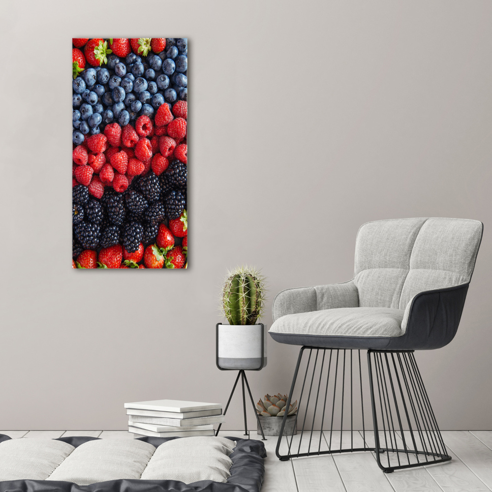 Tableau imprimé sur toile Fruits des bois