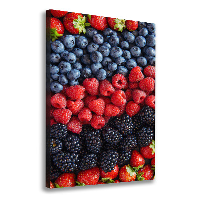 Tableau imprimé sur toile Fruits des bois