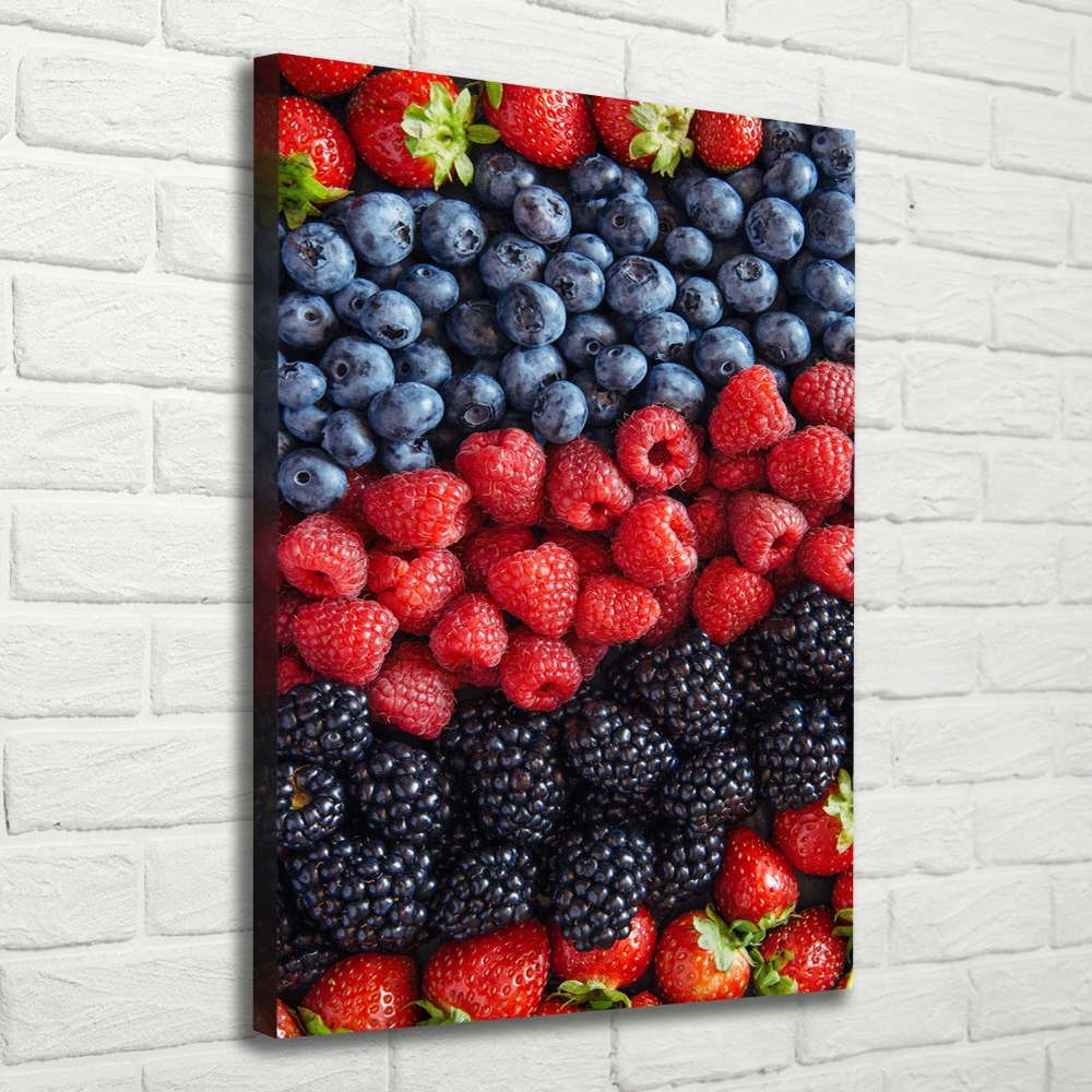 Tableau imprimé sur toile Fruits des bois