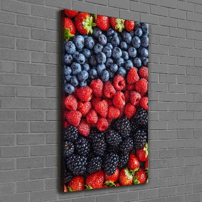 Tableau imprimé sur toile Fruits des bois