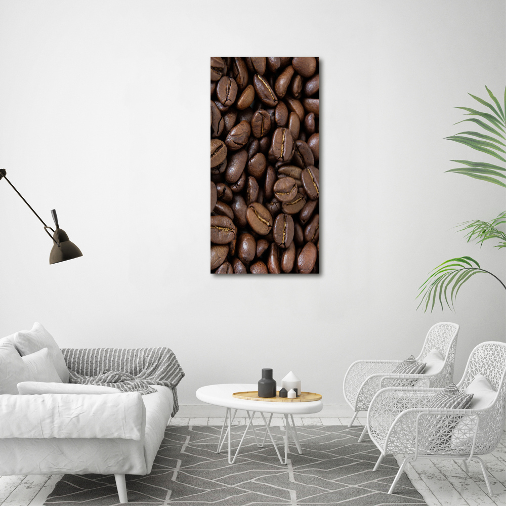 Tableau photo sur toile Des grains de café délicieux