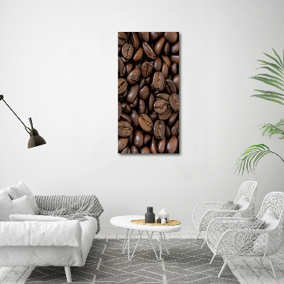 Tableau photo sur toile Des grains de café délicieux