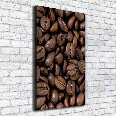 Tableau photo sur toile Des grains de café délicieux