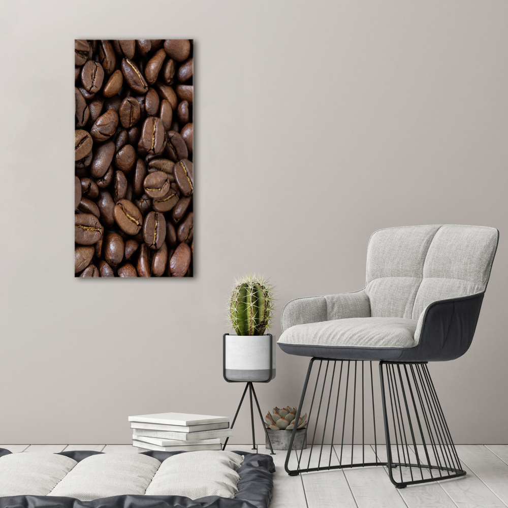 Tableau photo sur toile Des grains de café délicieux