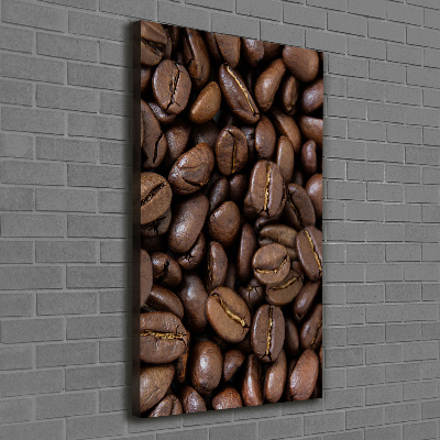 Tableau photo sur toile Des grains de café délicieux