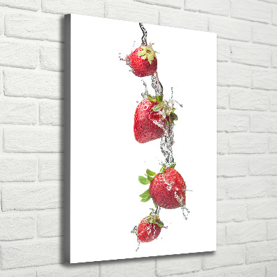 Tableau photo sur toile Les fraises