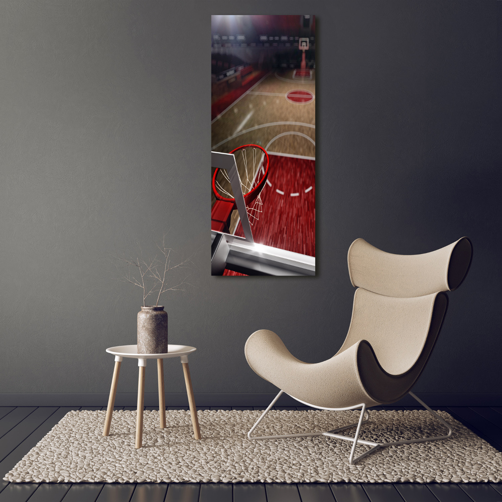 Tableau sur toile Terrain de basket